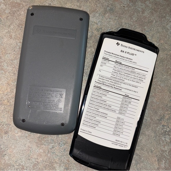 Texas Instruments Black Scientific Calculator - Picture 4 of 4